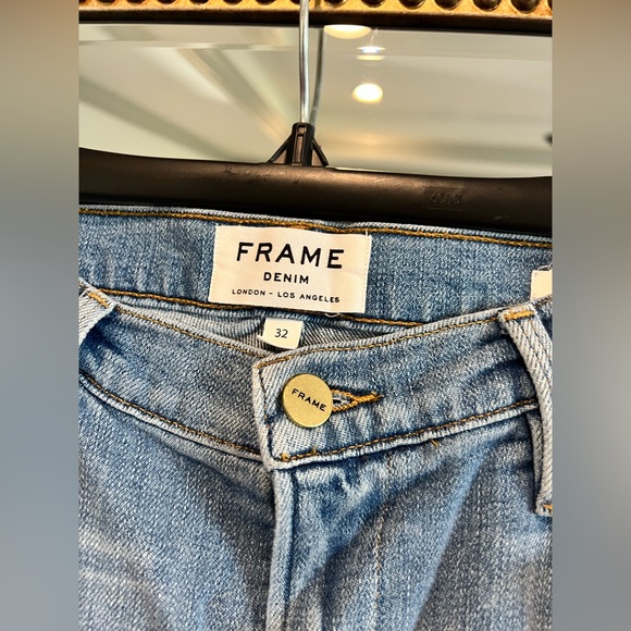 FRAME Le High Straight Jeffrey Jean - Picture 2 of 6